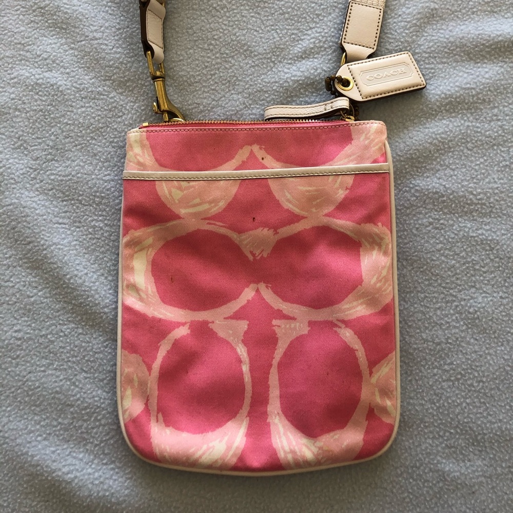 Coach side purse